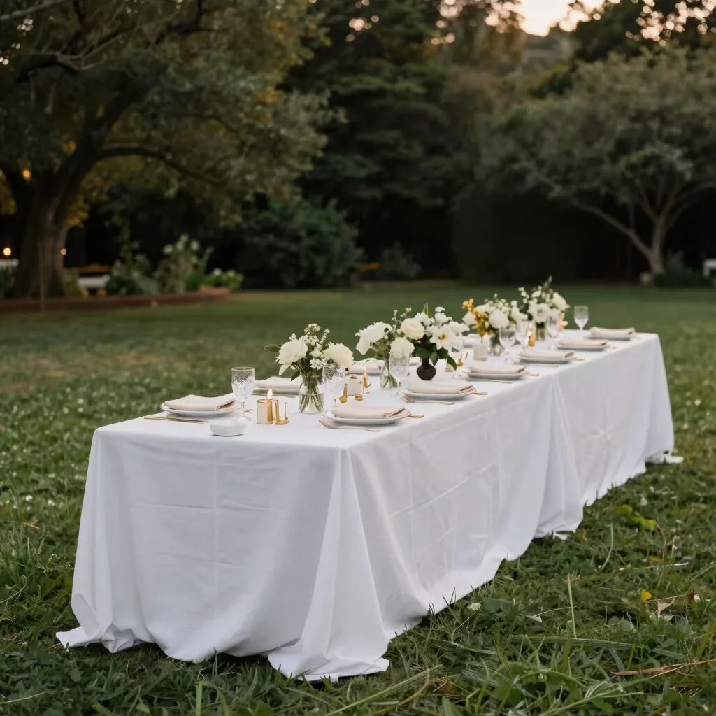 Anniversary Dinner Setting